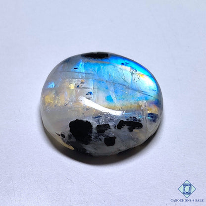 Black Tourmalated Moonstone