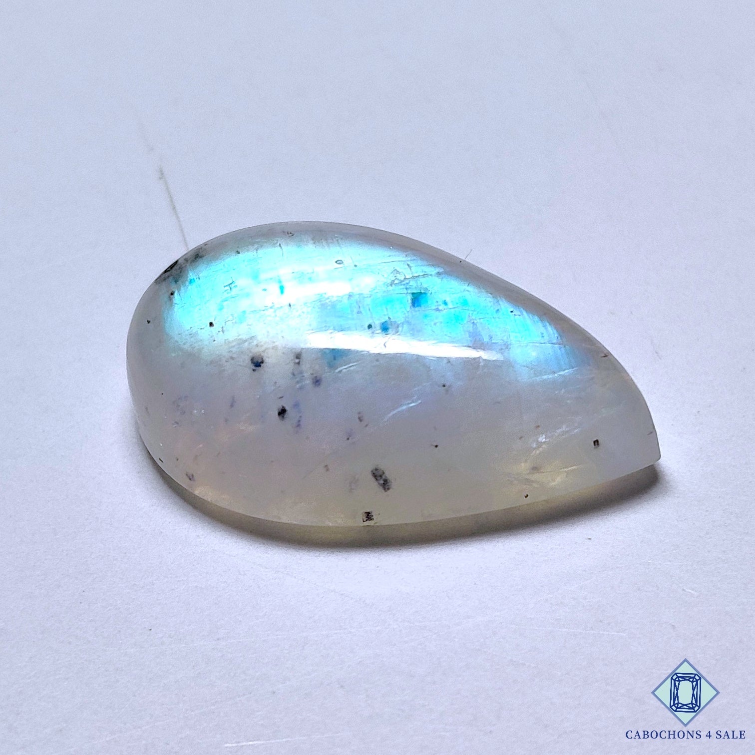 Black Tourmalated Moonstone