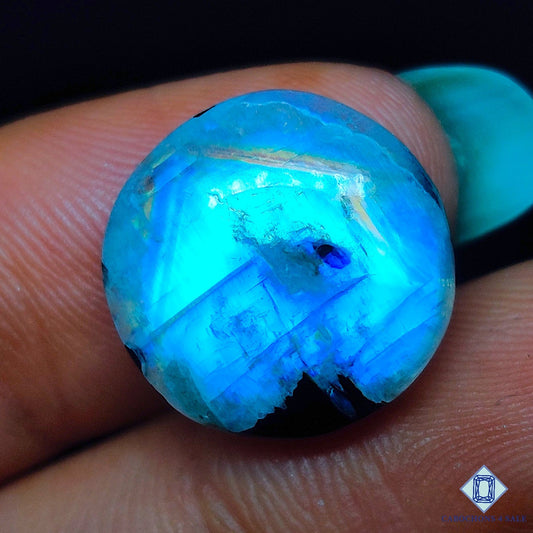 Black Tourmalated Moonstone