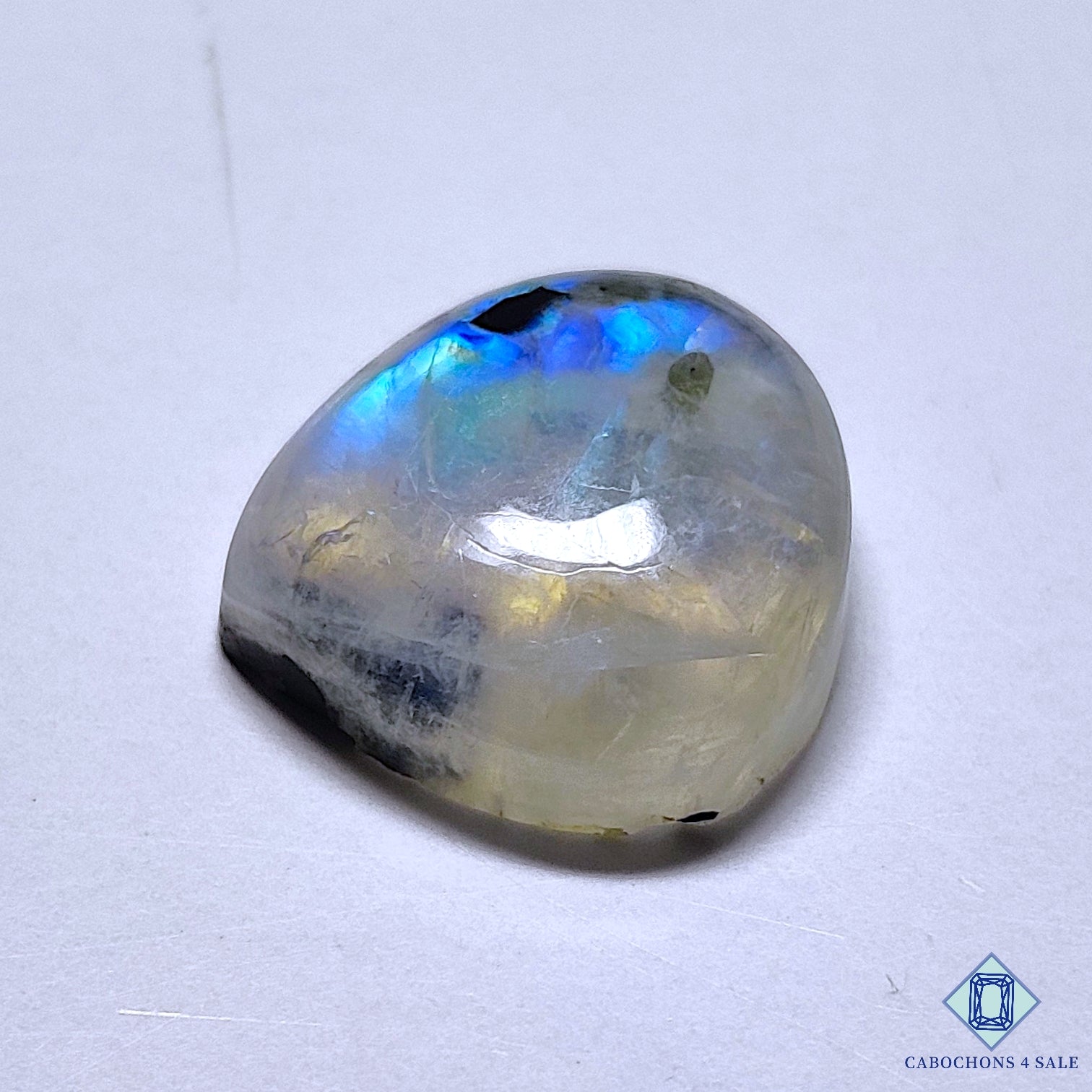 Black Tourmalated Moonstone