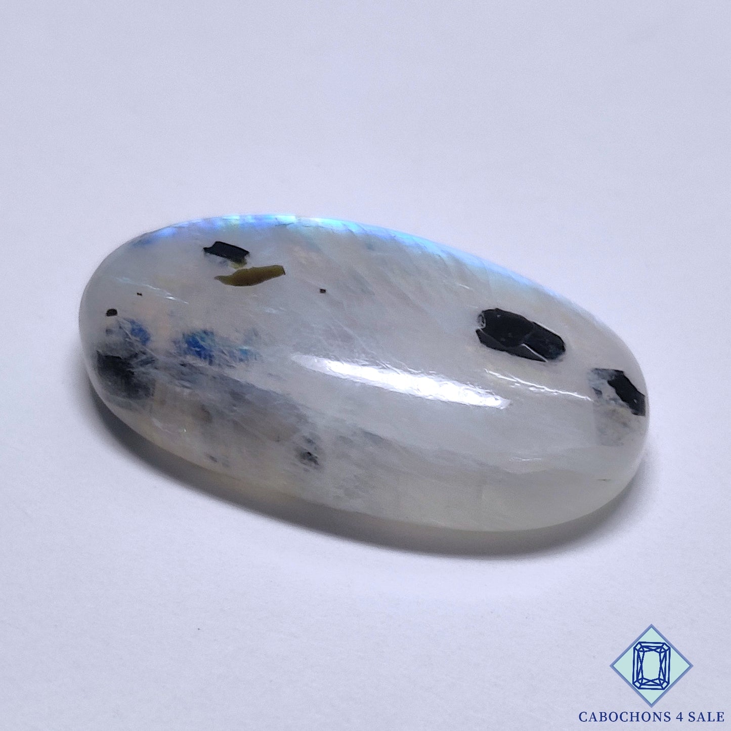 Black Tourmalated Moonstone