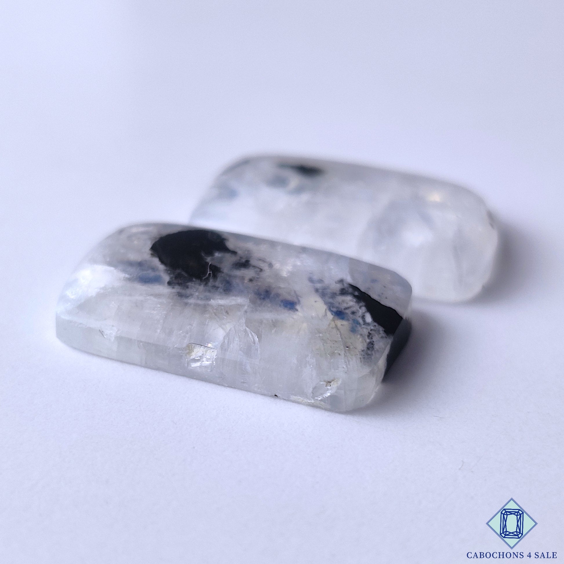 Black Tourmalated Moonstone
