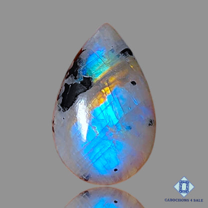 Black Tourmalated Moonstone
