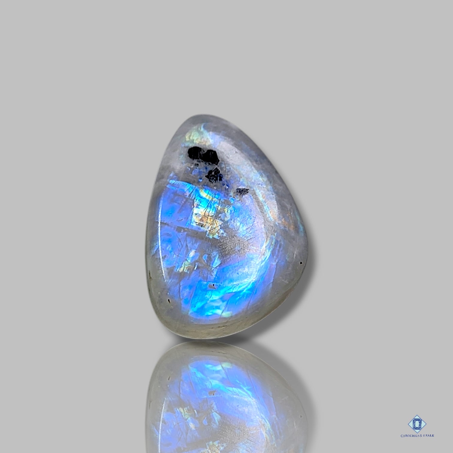 Black Tourmalated Moonstone