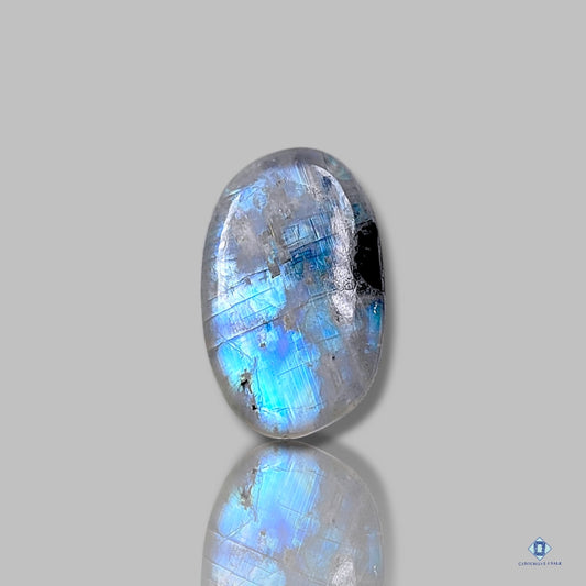 Black Tourmalated Moonstone