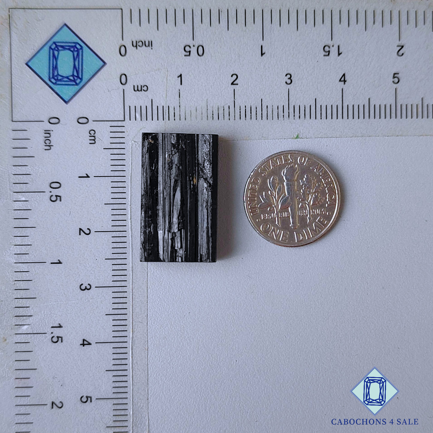 Black Tourmaline Fancy Druzy