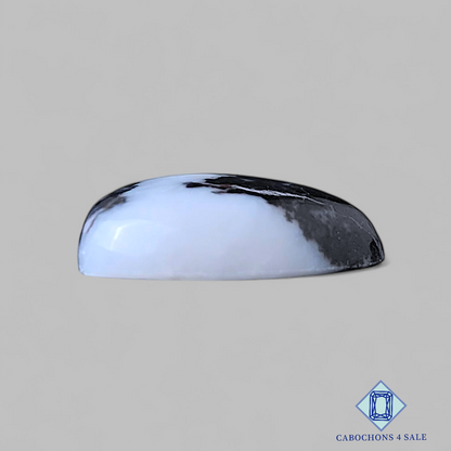 Black Zebra Jasper Heart Carvings