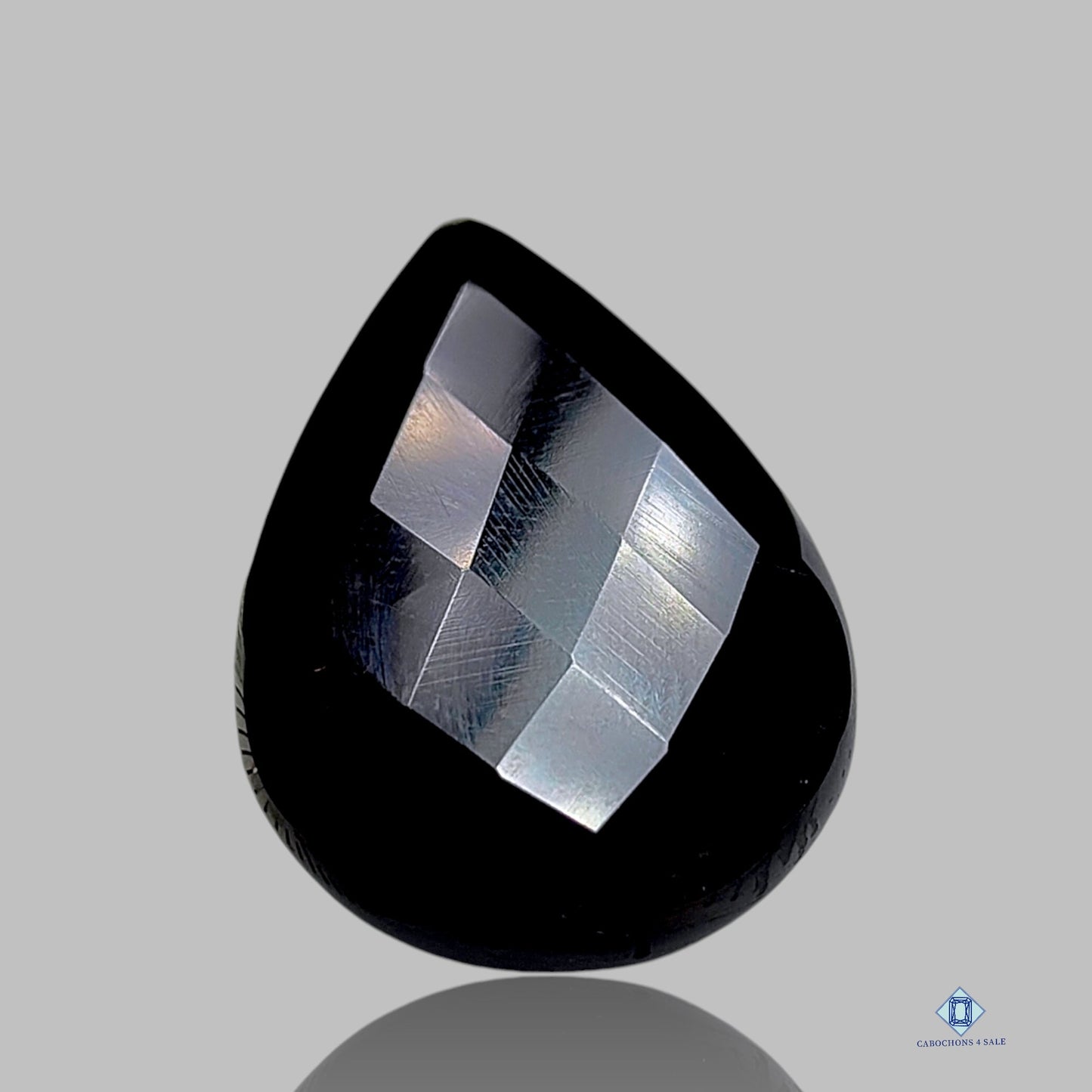 Black onyx Pear All cuts