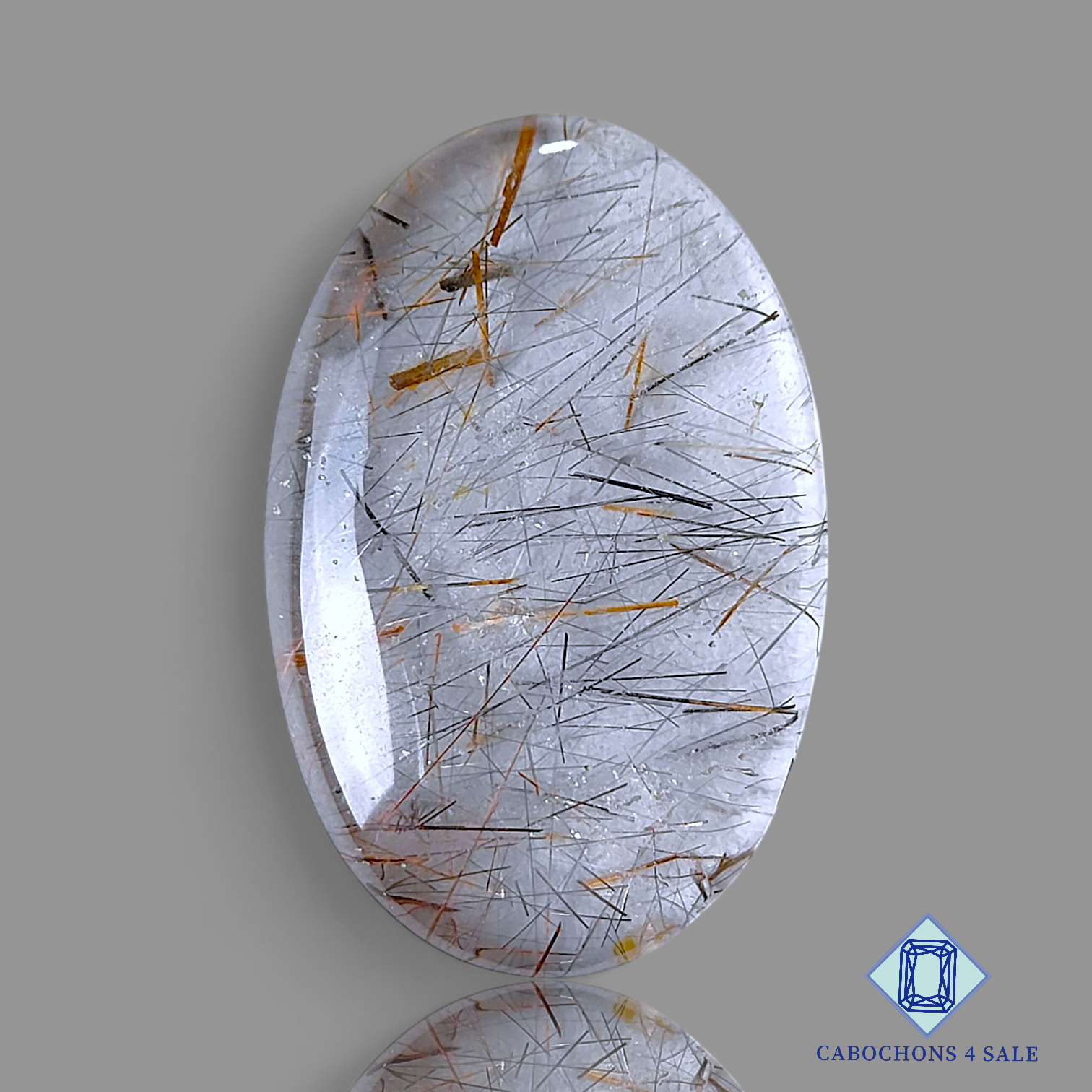 Black with Copper Rutile Quartz