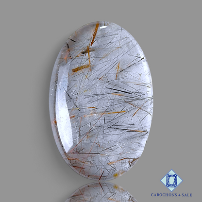 Black with Copper Rutile Quartz