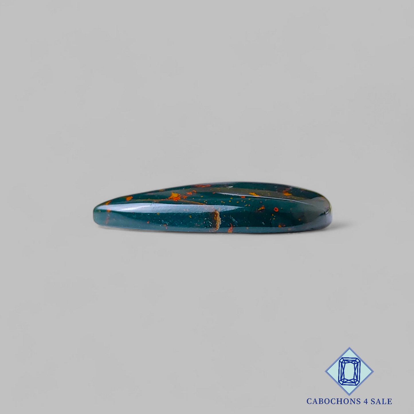 Blood Stone Pear Cabochons