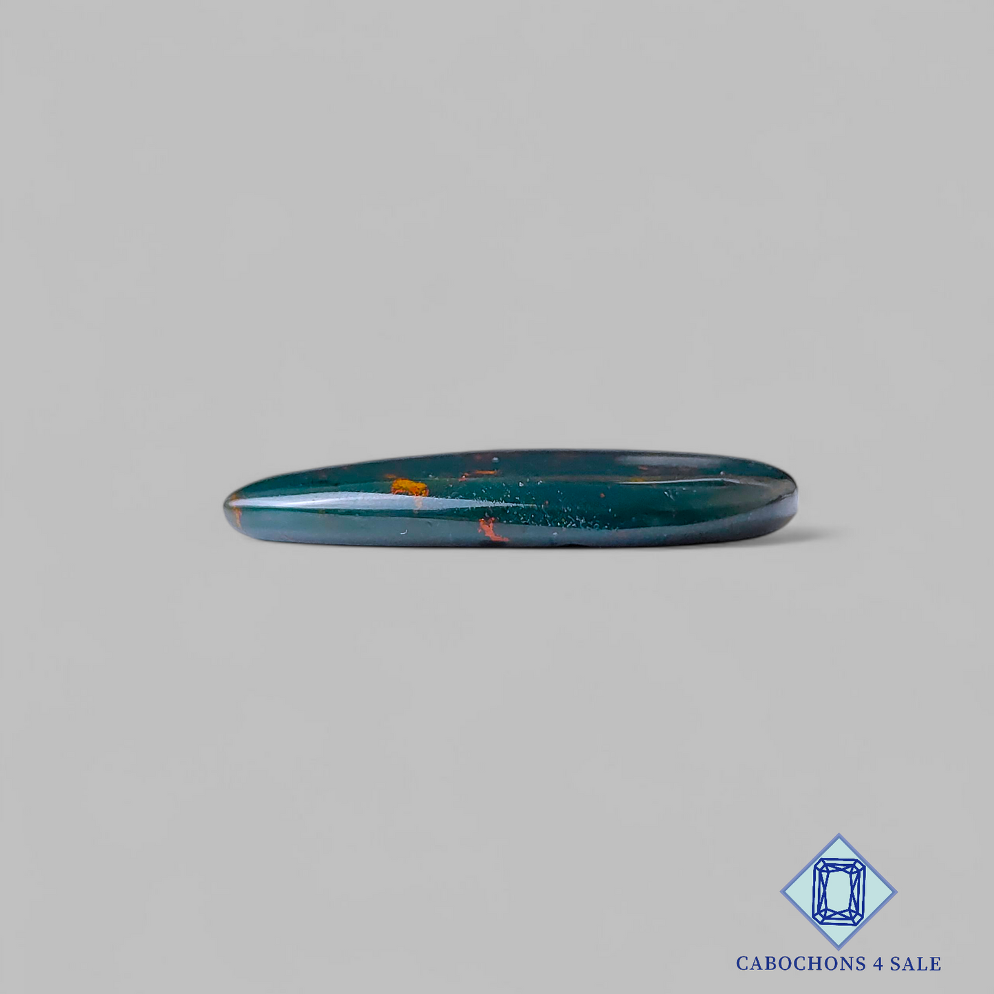 Blood Stone Pear Cabochons