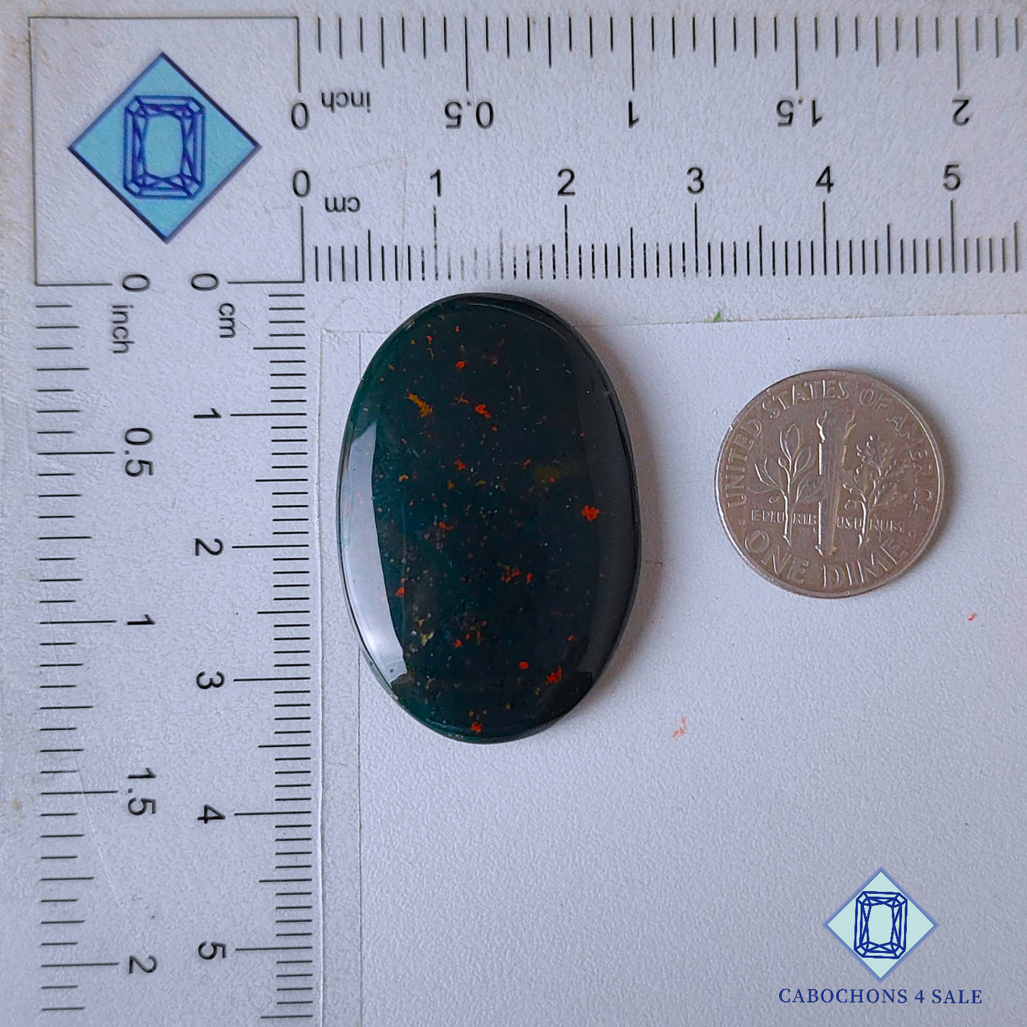 Blood Stone Oval Cabochons