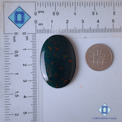 Blood Stone Oval Cabochons