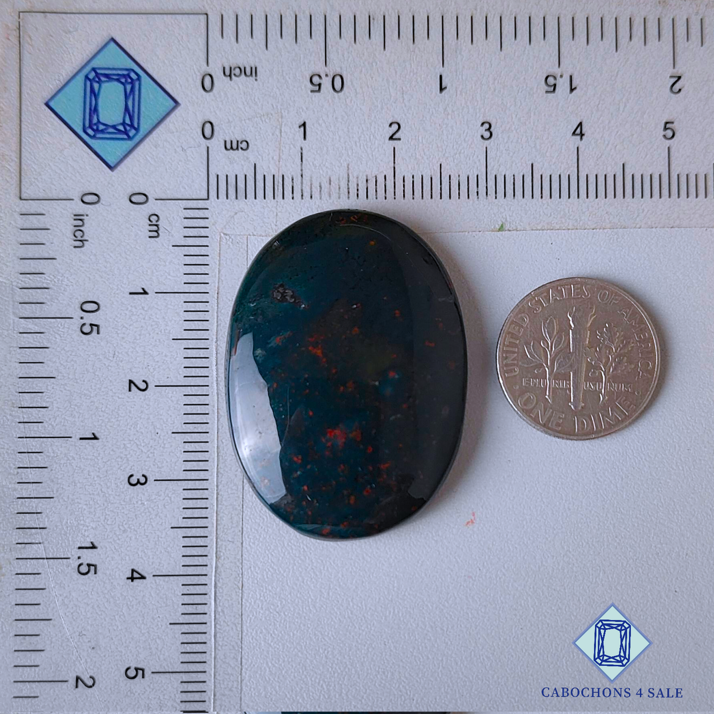 Blood Stone Oval Cabochons