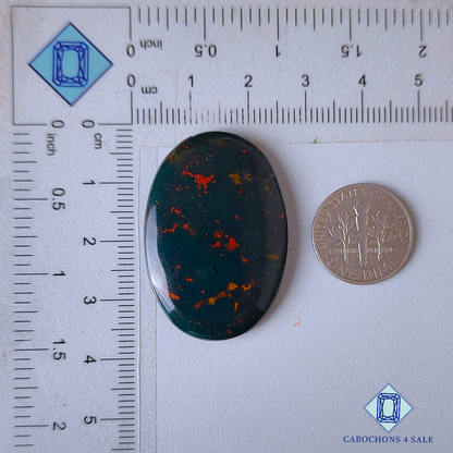 Blood Stone Oval Cabochons