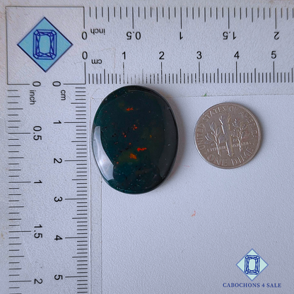 Blood Stone Oval Cabochons
