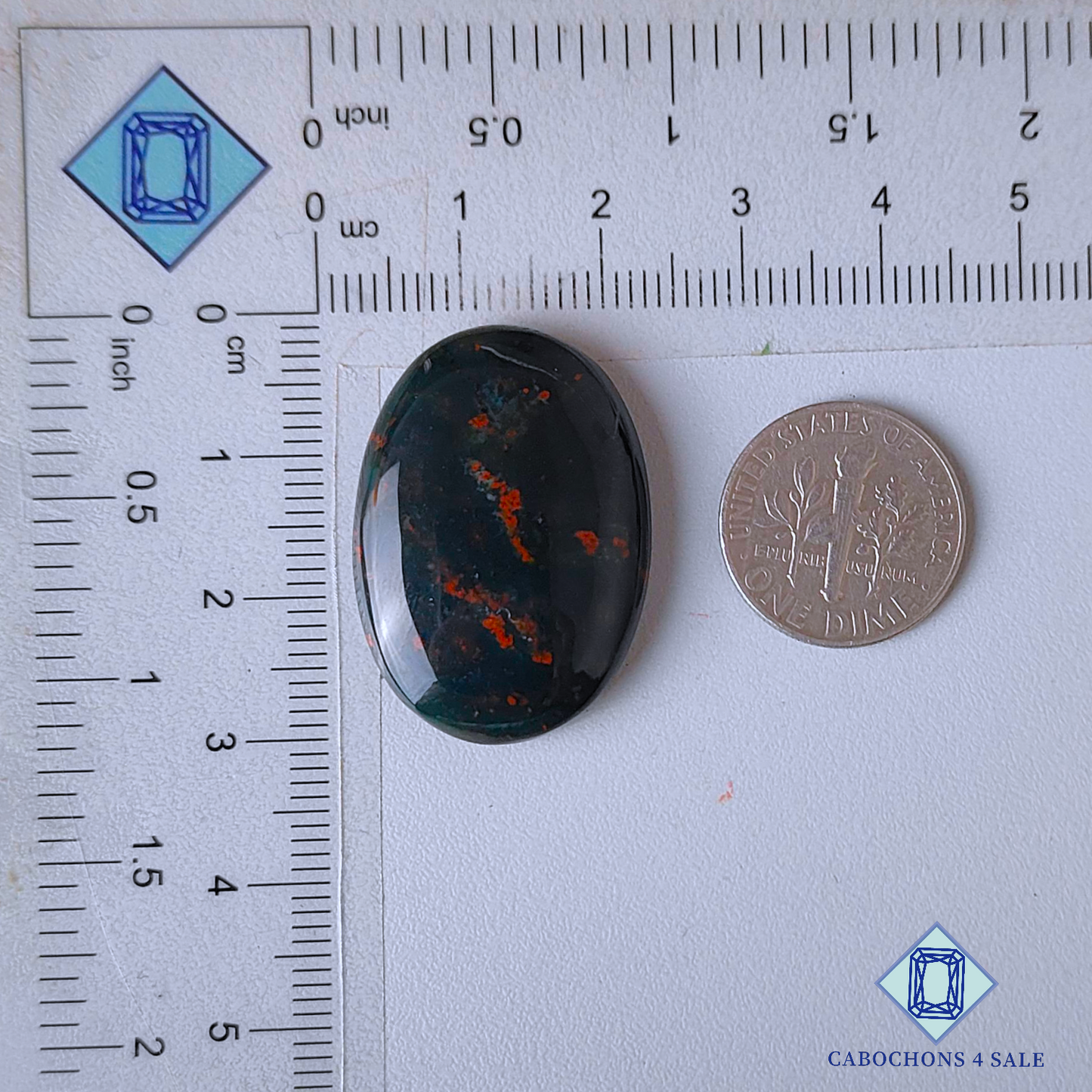 Blood Stone Oval Cabochons