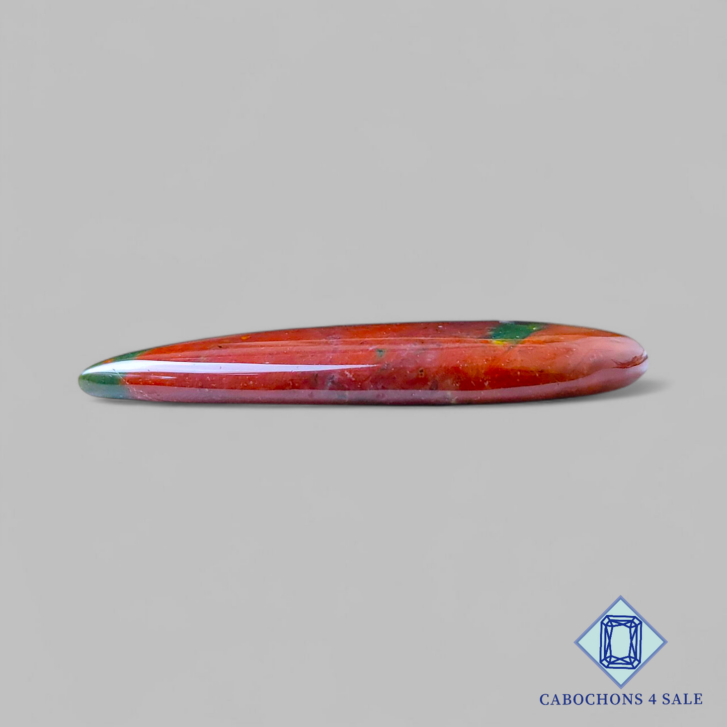 Blood Stone Pear Cabochons