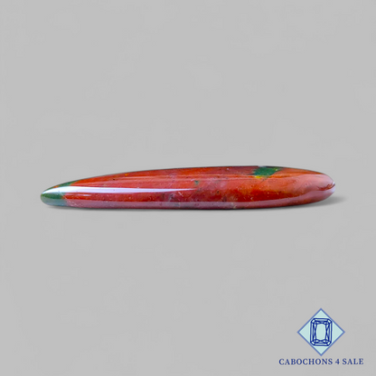 Blood Stone Pear Cabochons
