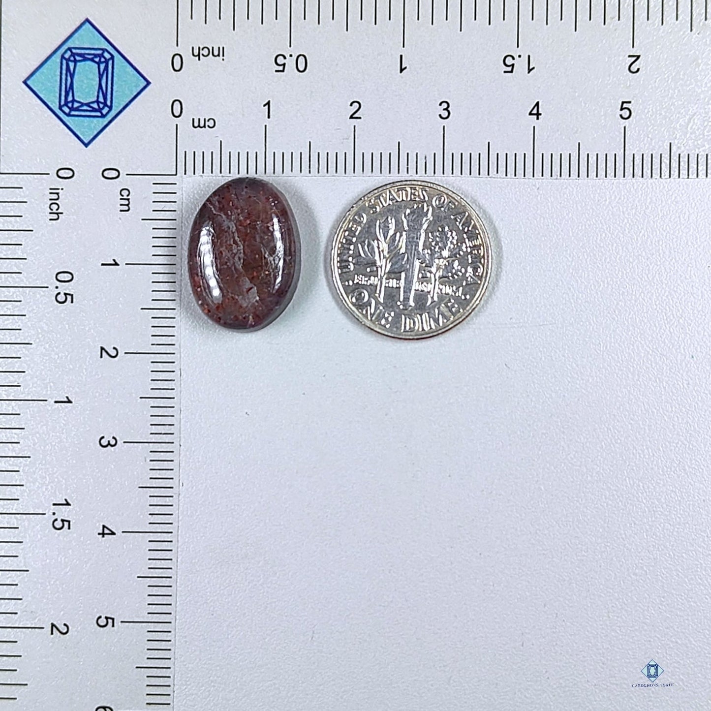 Bloodshot Iolite Oval Cabochons