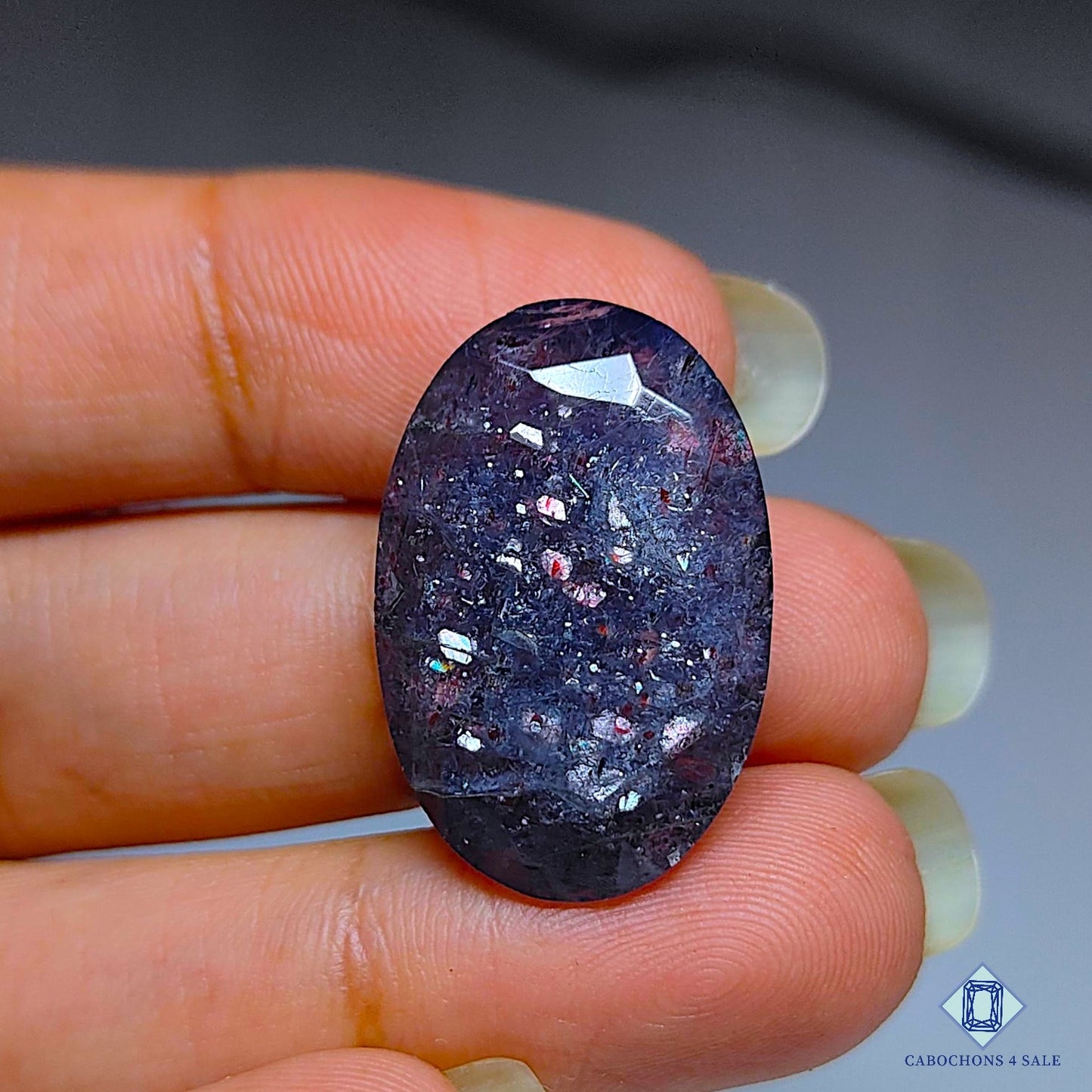 Bloodshot Iolite Sunstone