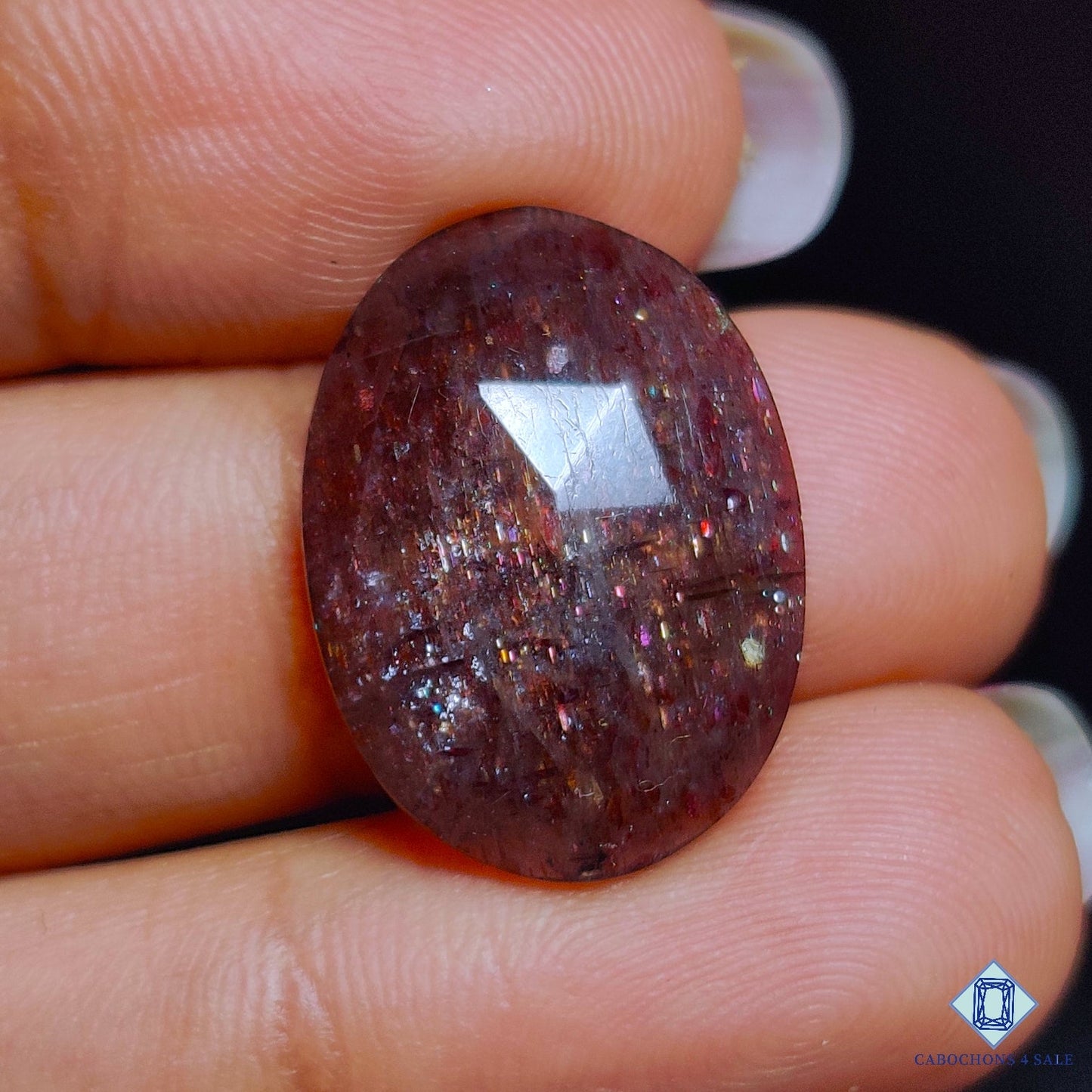 Bloodshot Iolite Sunstone