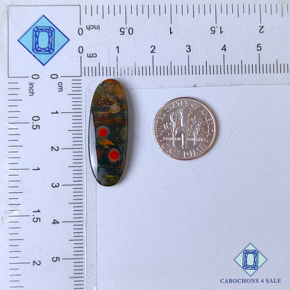 Bloodstone Oval Cabochons
