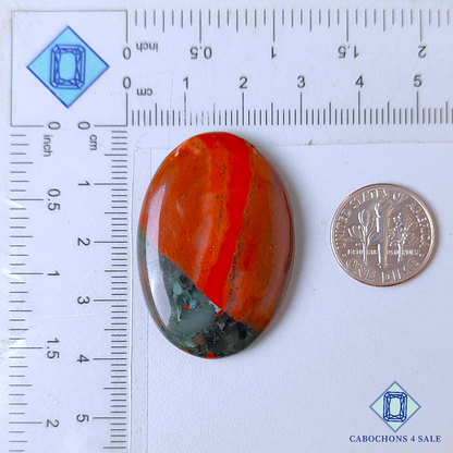 Bloodstone Oval Cabochons