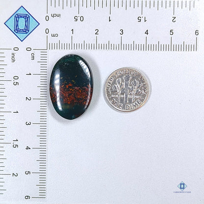 Bloodstone Oval Cabochons