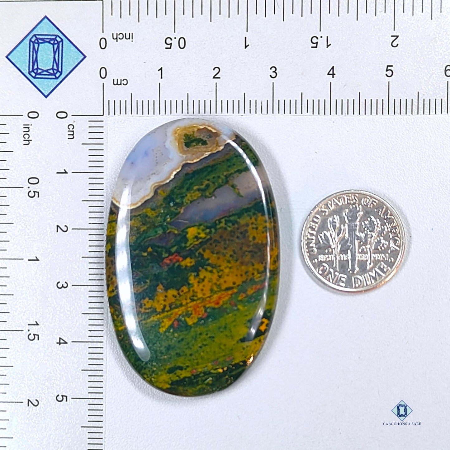 Bloodstone Oval Cabochons