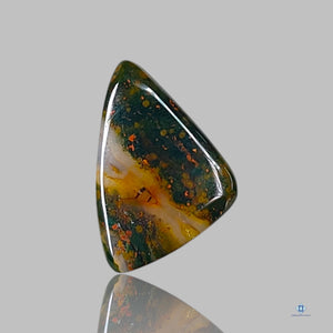 Bloodstone Pear Cabochons