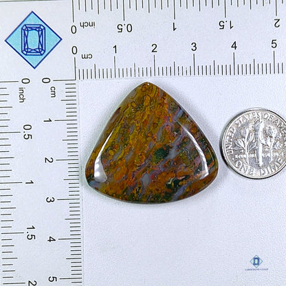 Bloodstone Jasper Pear Cabochons