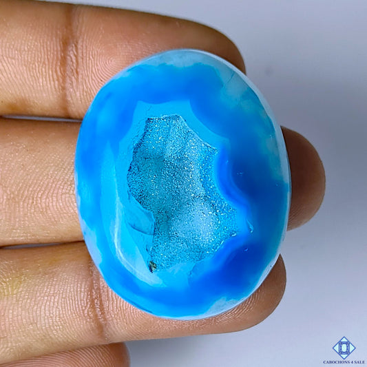 Blue Agate Druzy