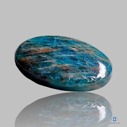 Blue Apatite Oval Cabochons