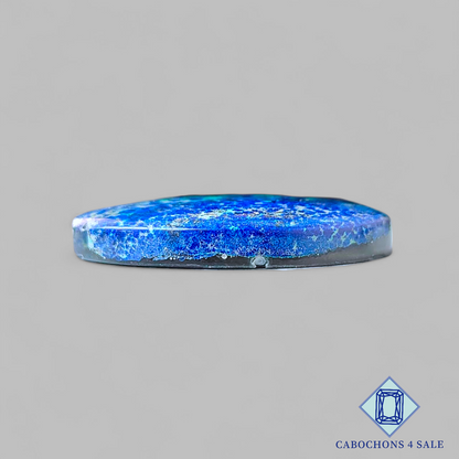 Blue Bird Azurite Oval Cabochons 33*24*5mm