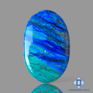 Blue Bird Azurite Oval Cabochons 27*17*4mm