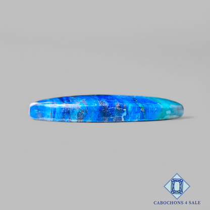 Blue Bird Azurite Oval Cabochons 30*17*4mm