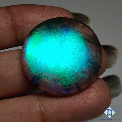 Blue Coated Labradorite Doublets