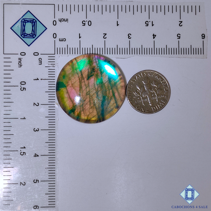 Blue Coated Labradorite Doublets