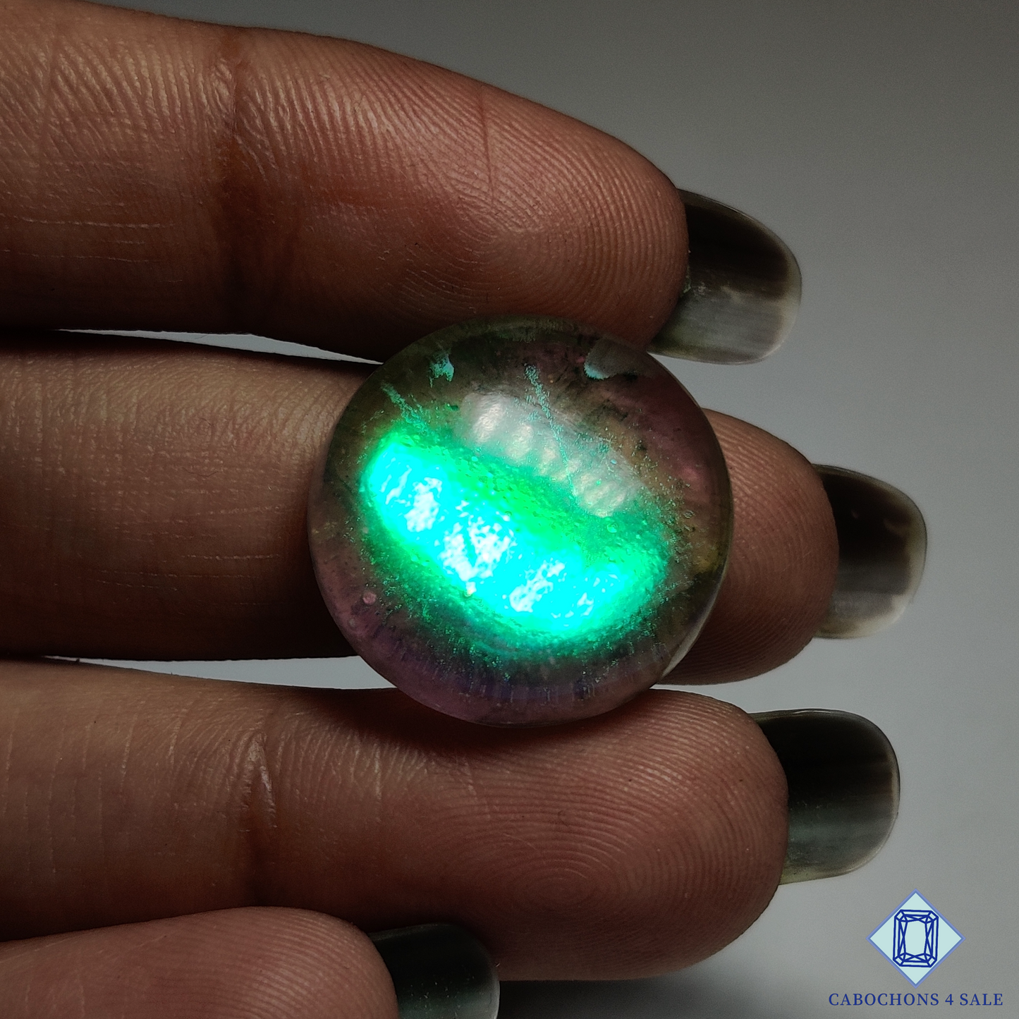 Blue Coated Labradorite Doublets