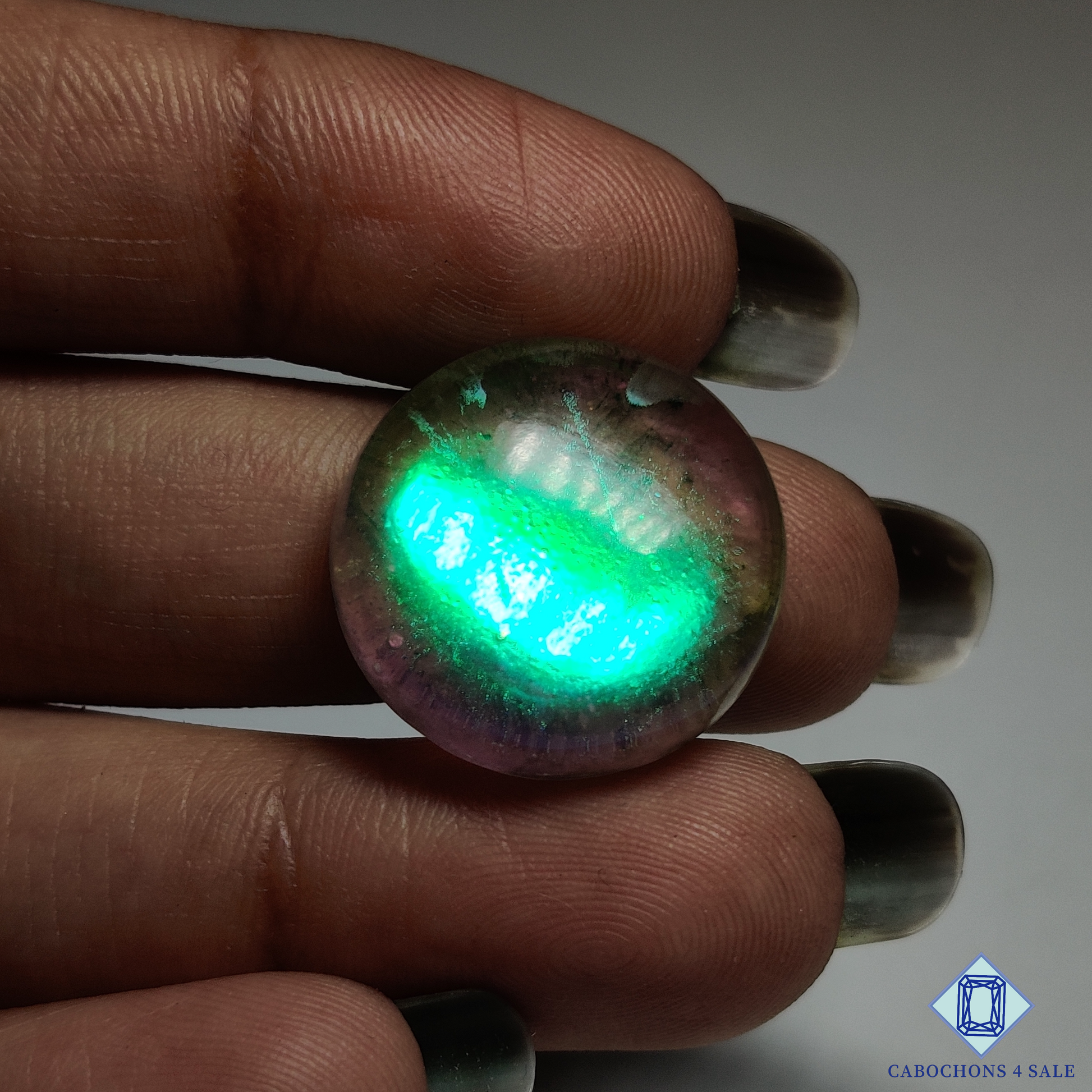 Blue Coated Labradorite Doublets