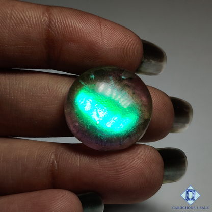Blue Coated Labradorite Doublets