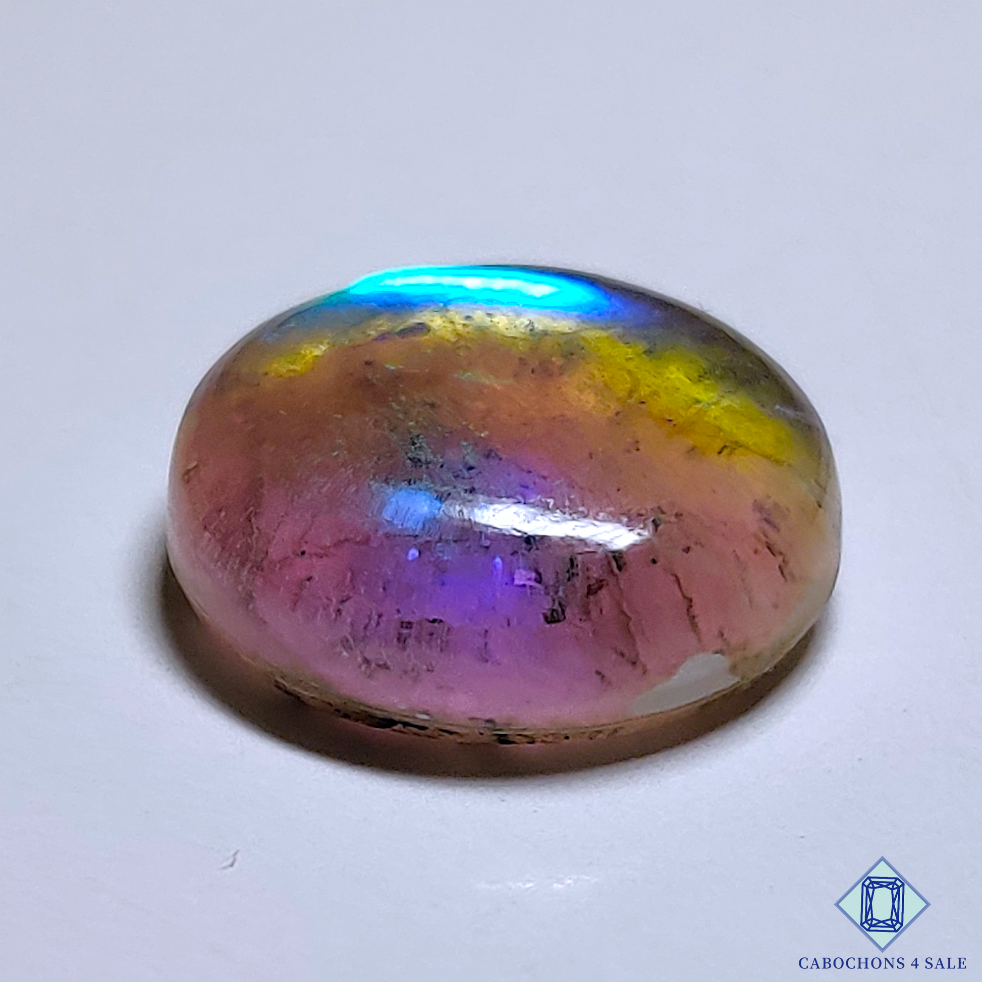 Blue Coated Labradorite Doublets