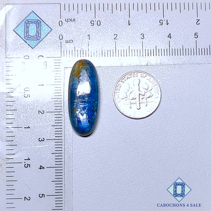 Blue Flashy Kyanite Oval Cabochons 27*11*6mm