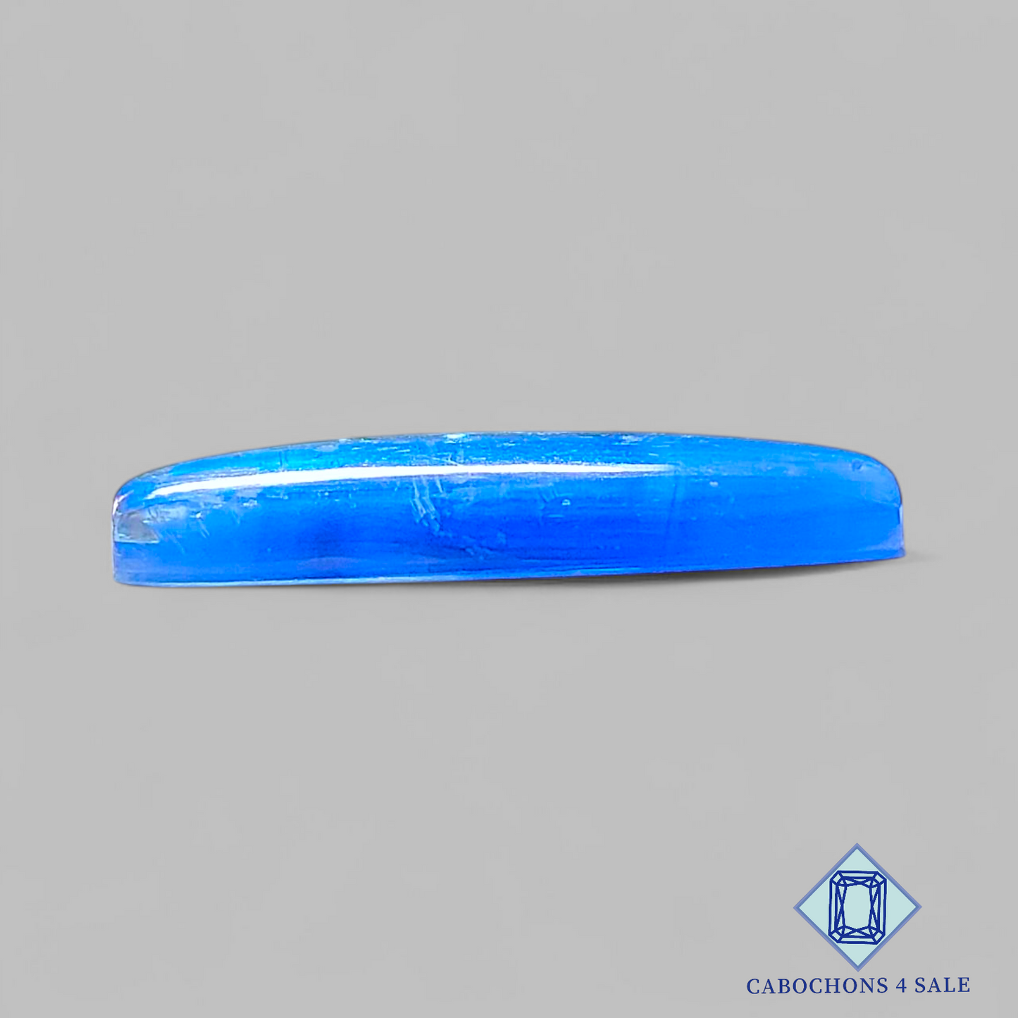 Blue Flashy Kyanite Rectangle Cabochons 25*8*4mm