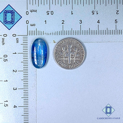 Natural Blue Kyanite Gemstone  Oval Cabochons 17*9*4mm from Brazil available for sale