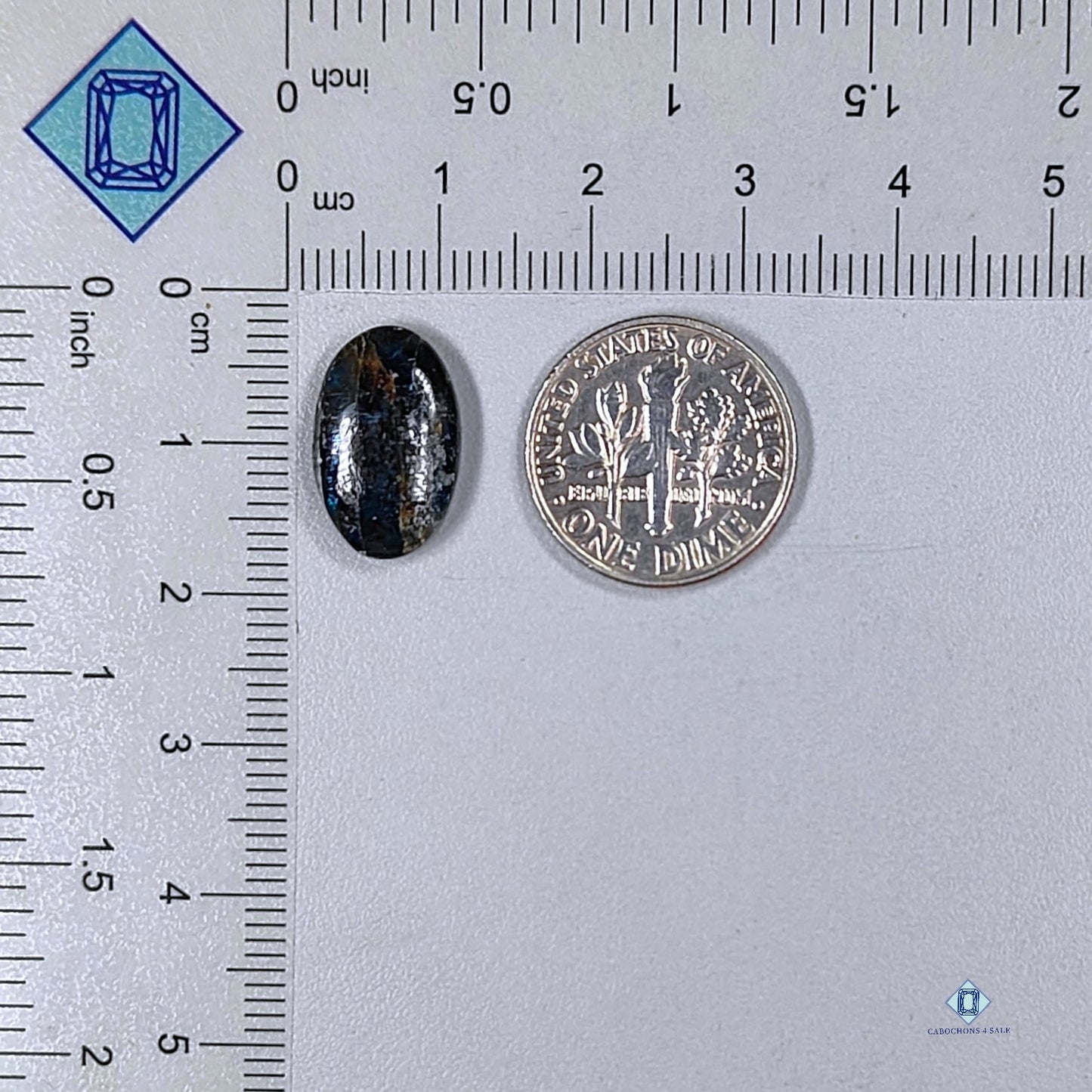 Blue Kyanite Quartz Oval Cabochons