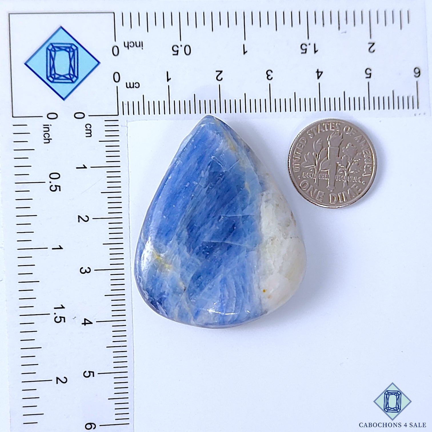 Blue Kyanite with Quartz