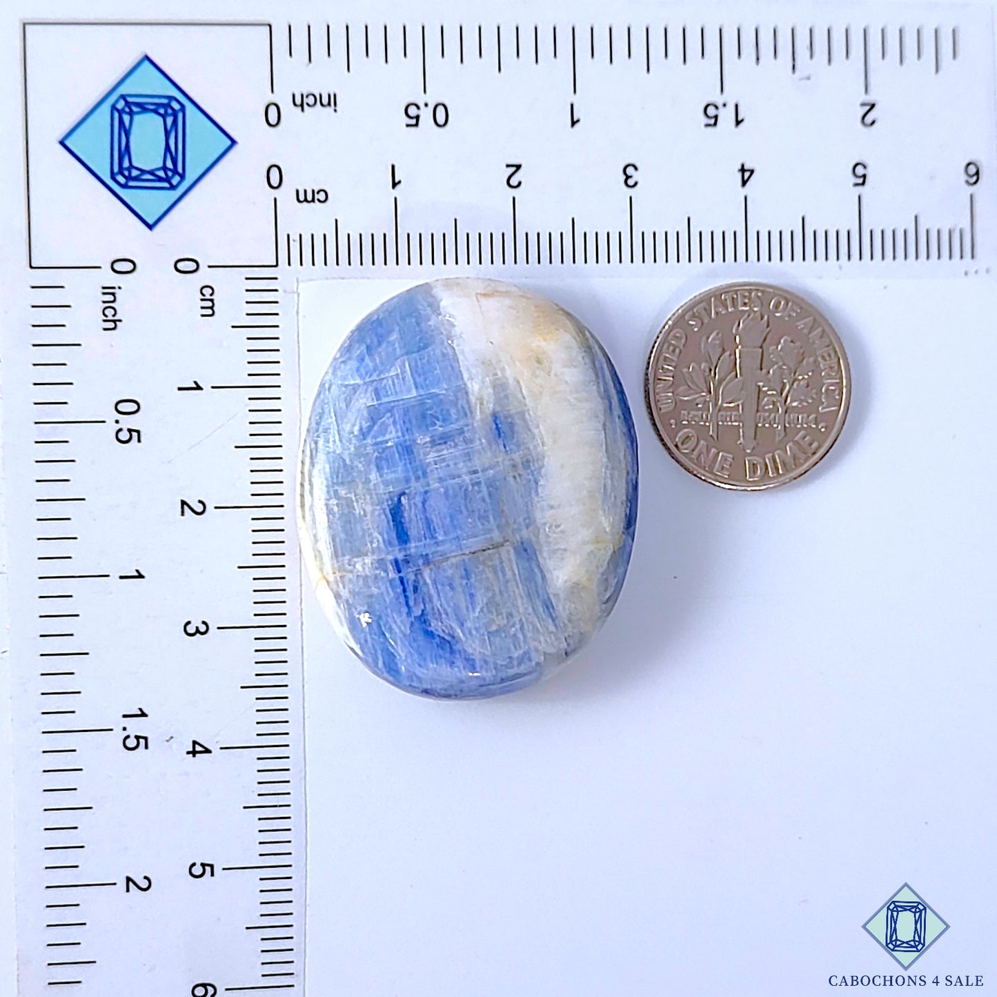 Blue Kyanite with Quartz